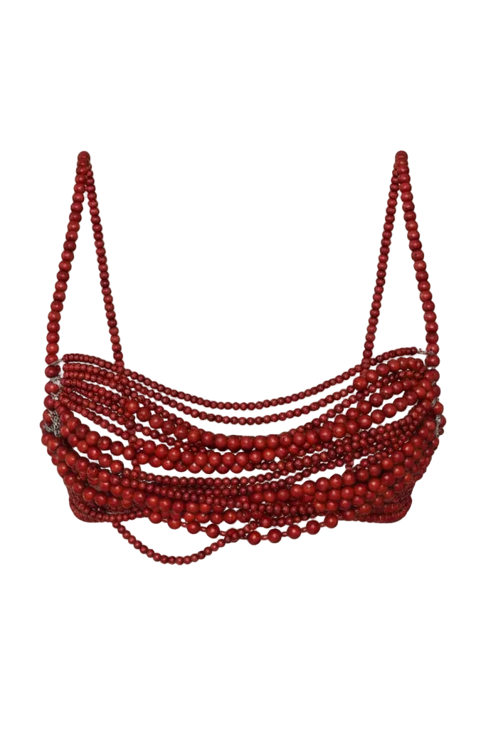 CRIMSON BRALETTE